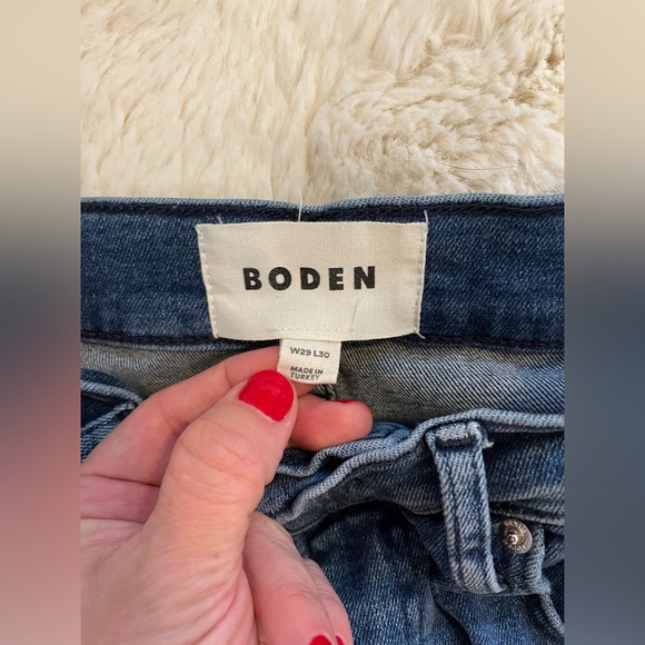 BODEN High Rise True Straight Jeans W29 L30 - Picture 4 of 9